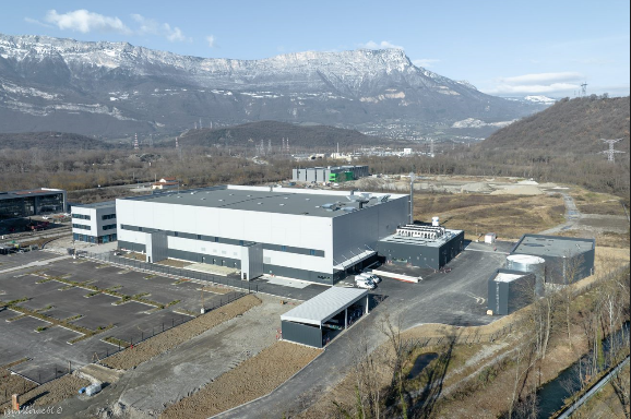 Aledia is building its new facility at Champagnier, in the Grenoble area © Aledia


