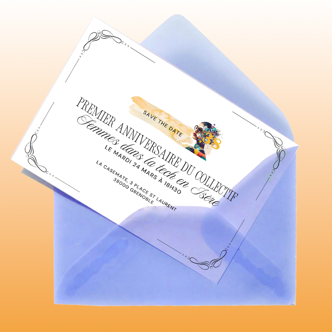 [Save the date] Premier anniversaire du collectif « Femmes dans la tech en Isère »